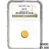 Image 1 : 1854 Type 1 Gold Dollar NGC AU55