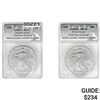 Image 1 : 2010 Silver Eagle ANACS MS702012 Silve