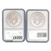 Image 2 : - 1999 Eagle $1 NGC MS69- 1998 Eagle $1