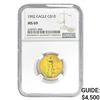Image 1 : 1992 1/4oz $10 Gold Eagle NGC MS69