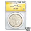 Image 1 : 1897 Morgan Dollar VAM-6A ANACS MS64