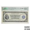 Image 1 : 1918 $2 "BATTLESHIP" FRBN PMG UNCIRCULATED-63EPQ