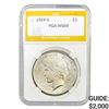Image 1 : 1924-S Peace Dollar PGA MS64