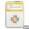 Image 1 : 1886 1C Indian Head Cent PGA PR65 Red Ca