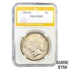 1923-D Peace Dollar PGA MS64