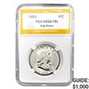 Image 1 : 1955 Franklin Half Dollar PGA MS66 FBL