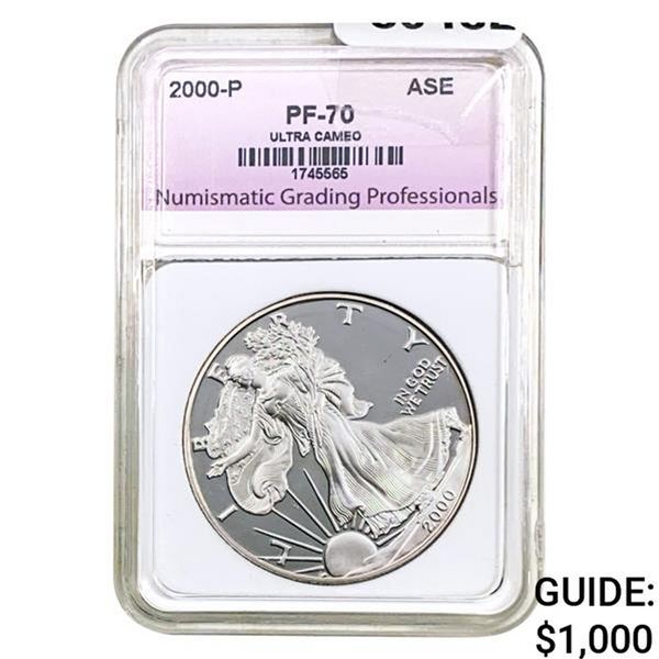 2000-P American Silver Eagle NGP PF-70