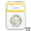 1952 Washington-Carver 50C PGA MS66+