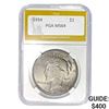 1934 Peace Dollar PGA MS64