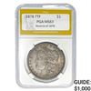 Image 1 : 1878 7TF Morgan Dollar PGA MS63