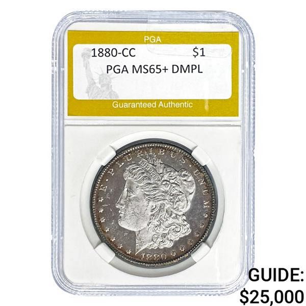 1880-CC Morgan Dollar PGA MS65+ DMPL