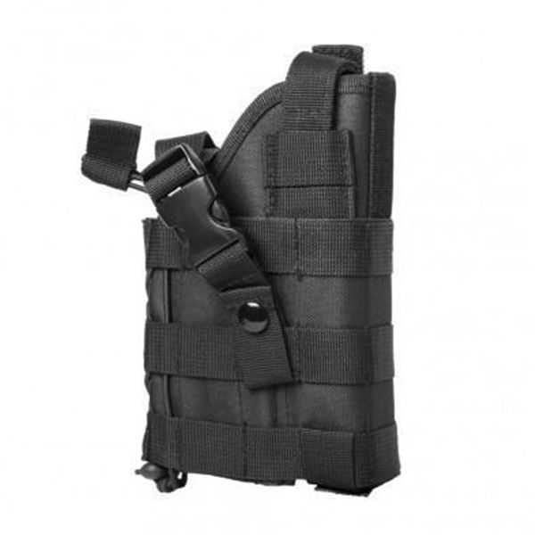 VISM Ambidextrous Modular MOLLE Holster - Black