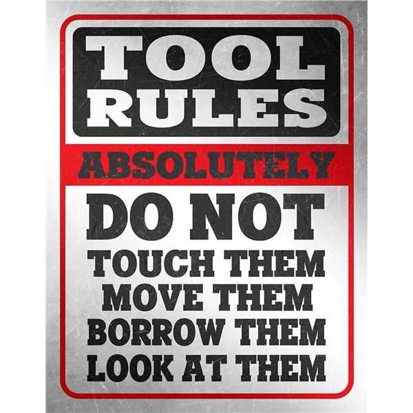 Tool Rules White