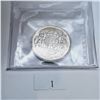 Image 2 : ICCS Graded MS-60 1942 Canadian Fifty Cent Silver Coin