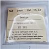 Image 3 : ICCS Graded MS-63 1950 Canadian Fifty Cent Silver Coin