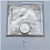 Image 1 : ICCS Graded AU-58 1947 Canadian Ten Cent Silver Coin
