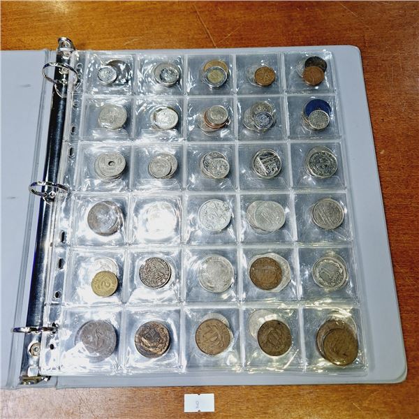 Collection of Foreign Coins and State Quarters