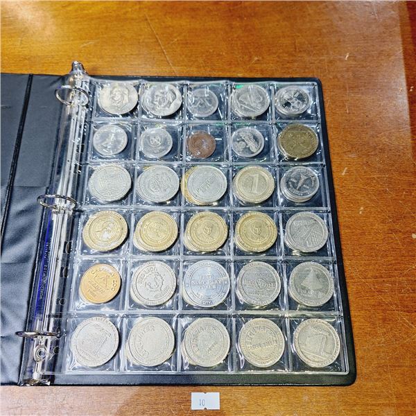 Collection of Trade Dollars and Casino Tokens
