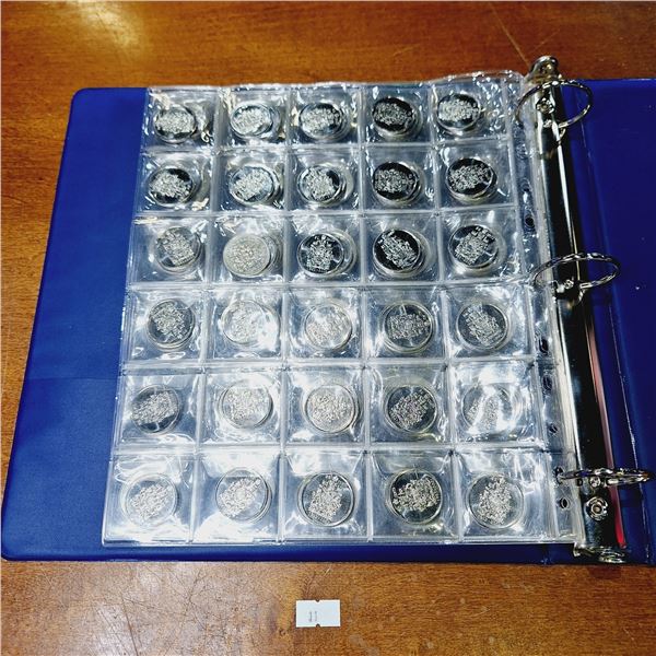 Collection of Canadian Fifty Cent and One Dollar Coins