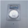 Image 1 : PCGS Graded MS70 Maple Leaf Modified PR - Pride of Two Nations One Oz Silver Coin