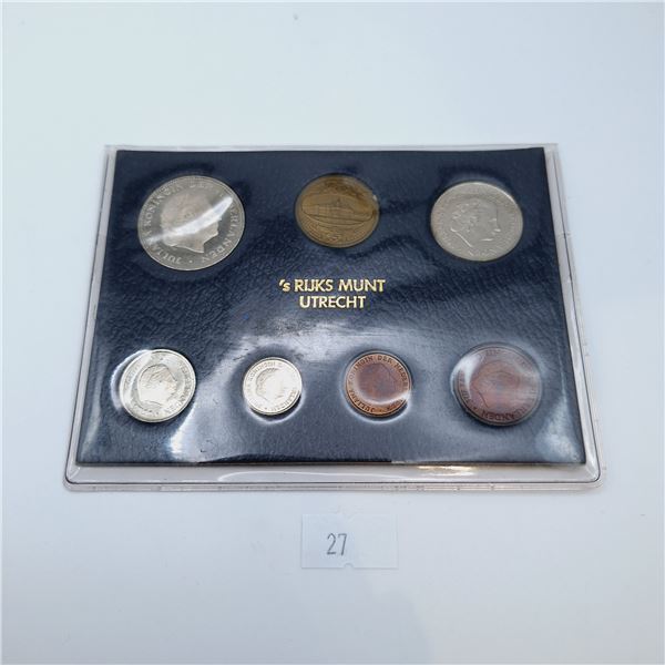 Netherlands Seven Coin Set
