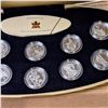 Image 3 : RCM 1999 Millennium 12-Coin Set 70.8g 92.5% Silver