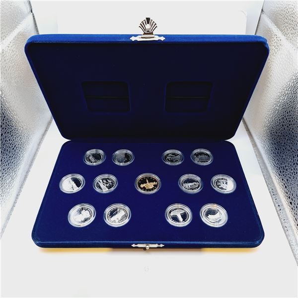 Canada 125 13-Coin Set 70.8g 92.5% Silver