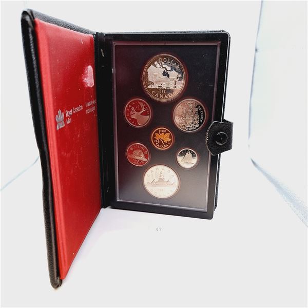 1981 RCM Double Dollar Proof Set 23.3g 50% Silver