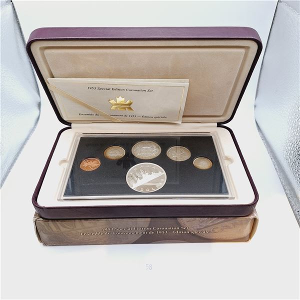 RCM 1953-2003 Special Edition Coronation Set 50.4g 92.5% Silver