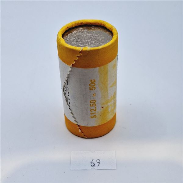 RCM 2012 50-Cent Mint Roll