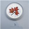 Image 1 : RCM 2001 Coloured Maple Leaf 1 oz 99.99% Silver