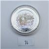 Image 1 : RCM 2002 Loon Hologram Maple Leaf 1 oz 99.99% Silver