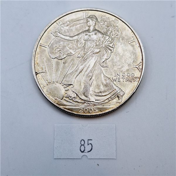 2005 American Silver Eagle 1oz .999 Silver