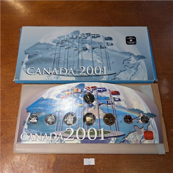 2001 Canadian Coin Set