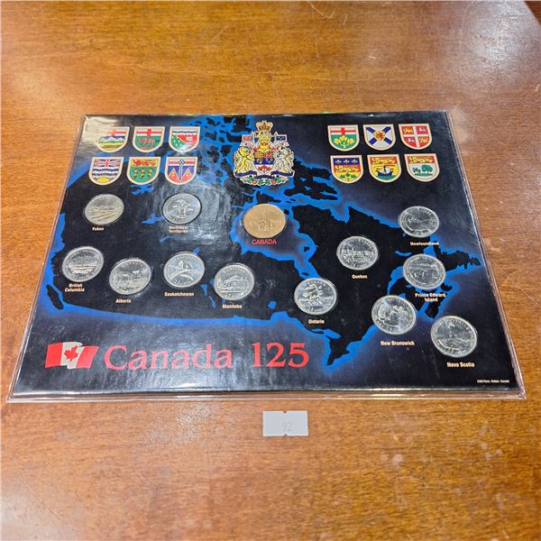 Canada 125 Coin Set