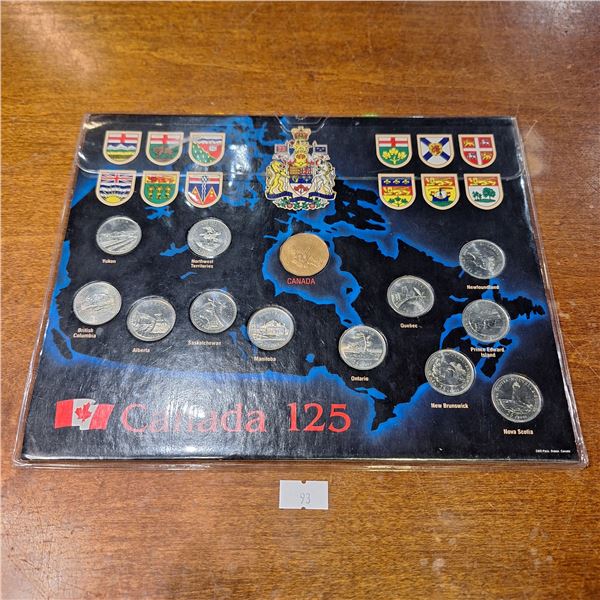 Canada 125 Coin Set