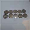 Image 1 : Ten Canadian One Dollar Coins