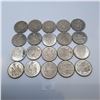 Image 1 : Twenty Canadian Fifty Cent Coins