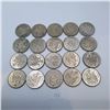 Image 1 : Twenty Canadian Fifty Cent Coins
