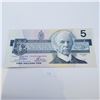 Image 1 : 1986 Bank of Canada Five Dollar Banknote
