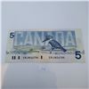 Image 2 : 1986 Bank of Canada Five Dollar Banknote