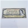 Image 1 : 1954 Modified Portrait Bank of Canada Twenty Dollar Banknote