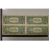 Image 2 : 1963-A, 63-B, 74 & 1977 US $1 FRN STAR NOTES GREEN
