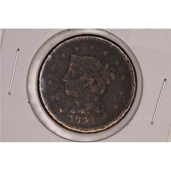 1844 US LARGE CENT