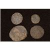 Image 1 : 4 LATE ROMAN EMPIRE ANCIENT COINS