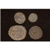 Image 2 : 4 LATE ROMAN EMPIRE ANCIENT COINS