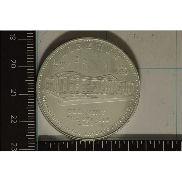 2006-S US SILVER UNC DOLLAR SAN FRANCISCO OLD