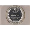 Image 2 : .51 OZ. PROOF STERLING SILVER VERMONT ROUND