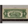 Image 2 : 1953-A US $2 RED SEAL NOTE CRISP FOLD IN CENTER