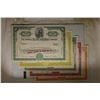 Image 2 : 6 VINTAGE US STOCK CERTIFICATES 1965, 67, 68, 72,